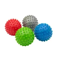 Set De 4 Pelotas Erizo 7 Cm.