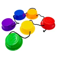 Pista De Equilibrio Circular Con Cuerda 6 Piezas