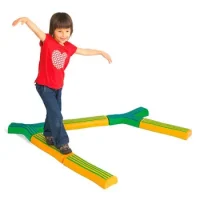Pista De Equilibrio Diseño Troncos
