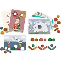 Set De Piedras Ecológicas Con Patrones