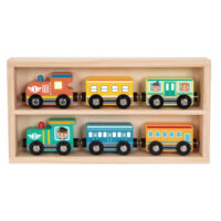 Trenes Con Imán Conectables 6 Piezas