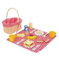 Canasta De Picnic Con Mantel 23 Piezas