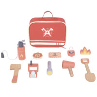 Kit De Bombero Con Maleta 11 Piezas