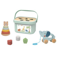 Kit Educativo Apilable, Encaje Y Arrastre 14 Pieza