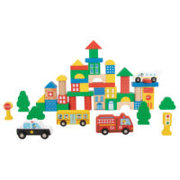 Bloques De Construcción Mi Ciudad 50 Piezas