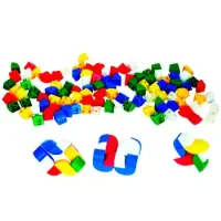 Cubos Y Circulos Conectable Lego 200 Piezas