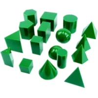 Cuerpos Geométricos 3d 17 Piezas
