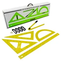 Set De Geometría Para Pizarra