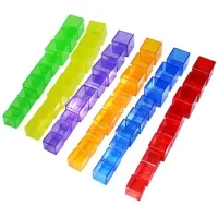 Cubos Traslúcidos 54 Piezas