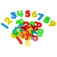 Set De Números Traslúcidos