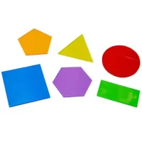 Figuras Geométricas Planas Jumbo 6 Piezas