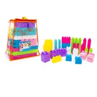 Mi Primer Lego Jumbo 100 Piezas En Bolsa Pvc