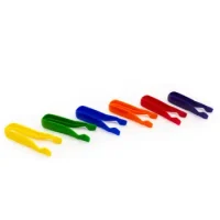 Set De 6 Pinzas Plásticas Jumbo