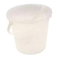 Balde Transparente 18 Cm.