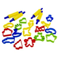 Set De 20 Moldes Plasticos Dif. Figuras