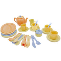 Set De Té Plástico 34 Piezas