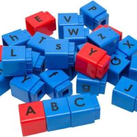 Cubos De Letras Conectables 90 Piezas