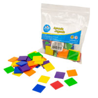 Fichas De Colores 2 M - 100 Unidades