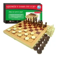 Ajedrez Caja Madera