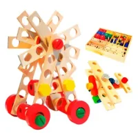 Juego De Construcción Mekano Madera
