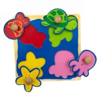 Juego De Encaje Animales Marinos