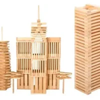 Bloques De Construcción De Madera