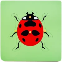 Puzzle Chinita De Madera Montessori