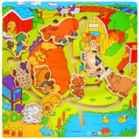 Recorrido De Madera Los Animales