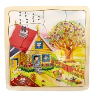 Puzzle Encaje Estaciones