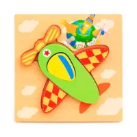 Puzzle De Encaje Avión