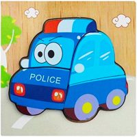 Puzzle De Encaje Policía