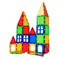 Bloques De Construcción Magnéticos 3d 60 Piezas