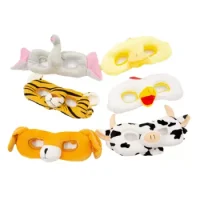 Antifaces Soft Animales Set 6 Piezas