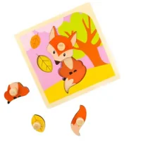Puzzle Madera Tarugo Zorro