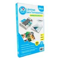 Lámina Térmica Oficio 100 Unidades 125 Mic