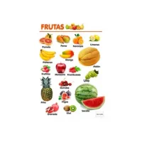 Láminas Frutas Y Verduras