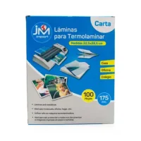 Lámina Térmica Carta 100 Unidades 175 Mic