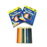Lápices De 12 Colores Cortos