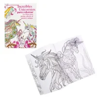 Libro Increíbles Unicornios Para Colorear