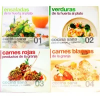 Cocina Sana - Cuerpo Y Mente 4 Tomos