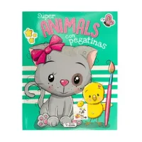 Súper Animales Con Pegatinas