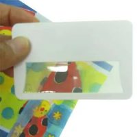 Lupa Tipo Tarjeta De Crédito 8 X 5,5 Cm