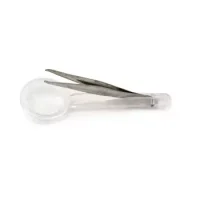 Lupa Plásticas Con Pinzas 25 Mm De Diámetro