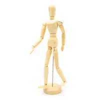 Maniquí Madera Articulado Mujer 30cm