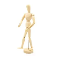 Maniquí Madera Articulado Hombre 30cm
