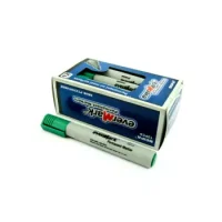 Marcador Permanente Verde Caja 12 Unidades