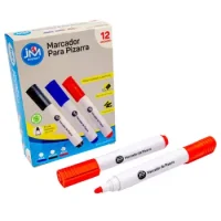 Marcador Pizarra Rojo Caja 12 Unidades