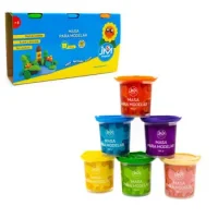 Masa Para Modelar 6 Colores 150 Gr