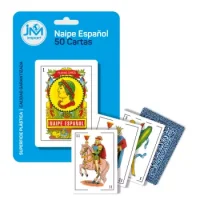 Naipe Español Plastico En Display (12-120)