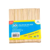 Palo De Helado Natural 50 Unidades